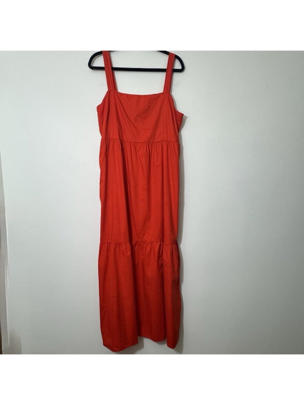 Loft Women’s Tiered Maxi Dress Size XL Sleeveless Sundress Minimalist